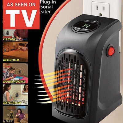 Electric Wall Heater Mini Portable Plug-in Personal Space - FREEDOM ELETRONICS