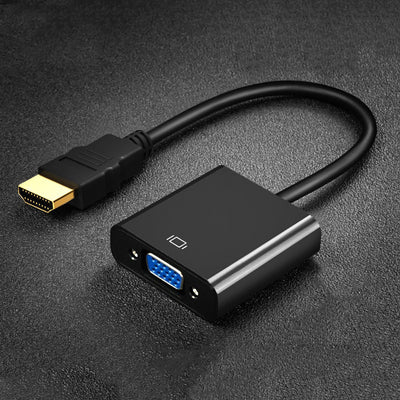High Quality HDMI to VGA Adapter Male To Famale Converter - FREEDOM ELETRONICS