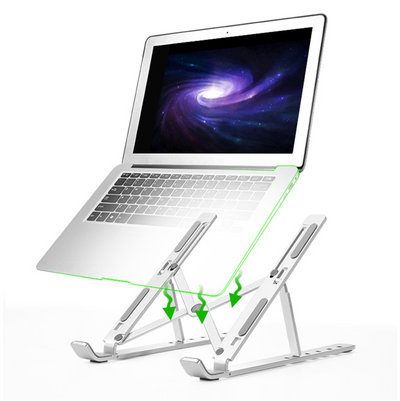 N3 Adjustable Laptop Bracket Holder Stand Computer Notebook Stand - FREEDOM ELETRONICS