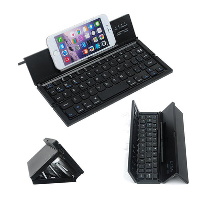 Mini blue tooth foldable pc keyboard portable notebook - FREEDOM ELETRONICS