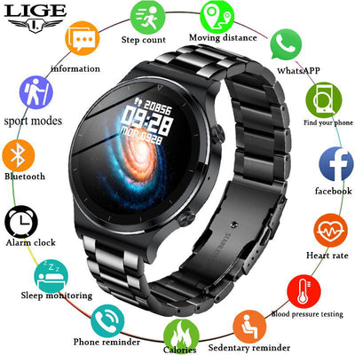 Smart Watch Smart Wear Multi-Function Heart Rate Waterproof - FREEDOM ELETRONICS